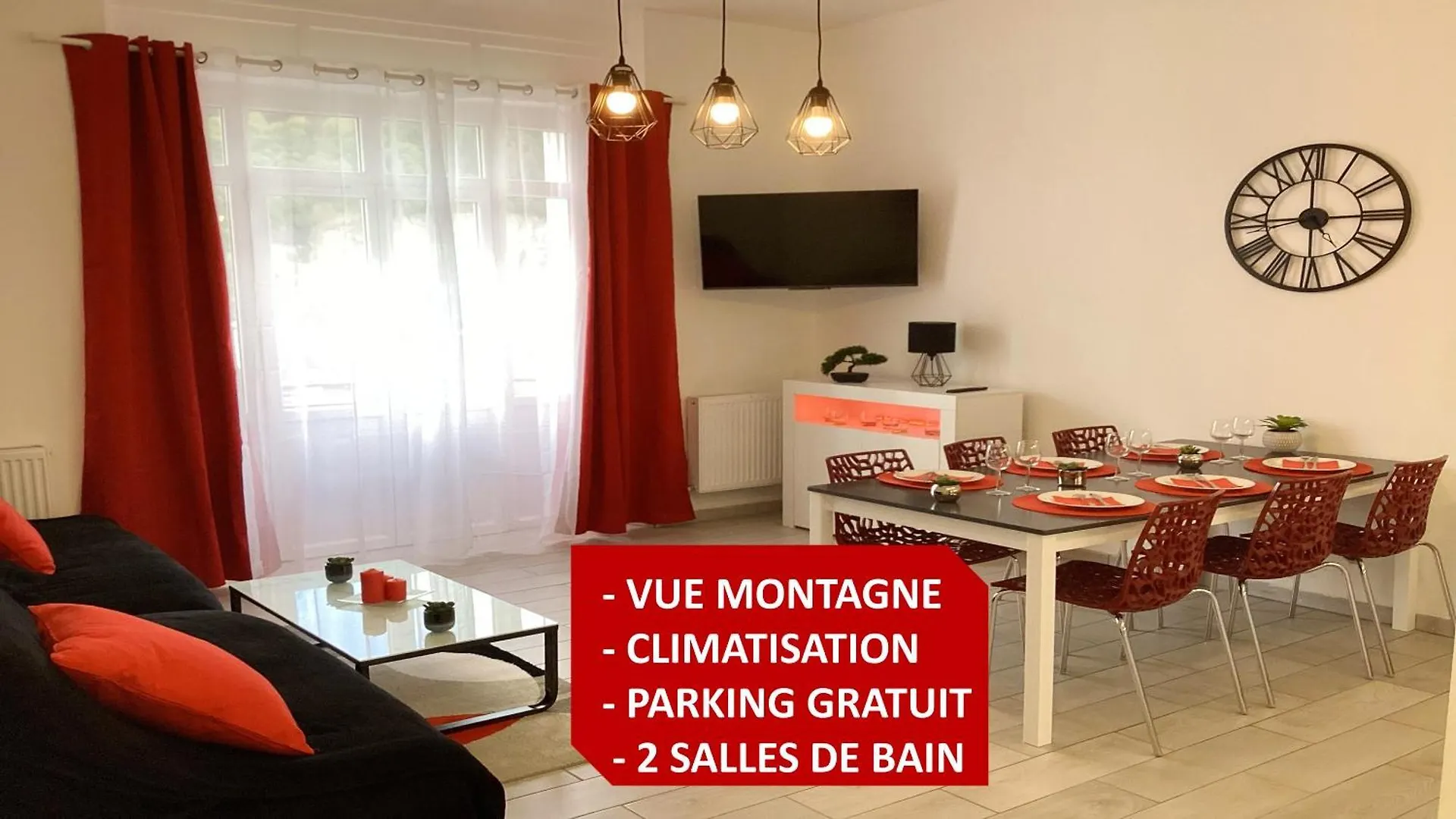 Appartement Stella 95 M2 Climatise Parking Proche Sanctuaires Lourdes